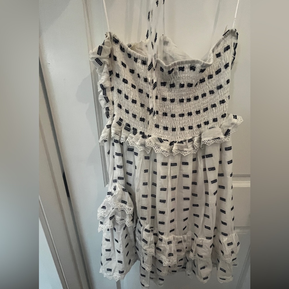 AQUA 
Embroidered Halter Dress - Exclusive
NWT Large - Picture 3 of 8